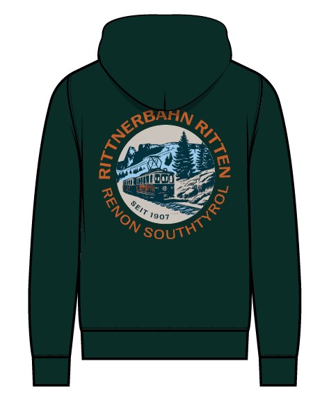 Prantner Zip Hood Deep Forest